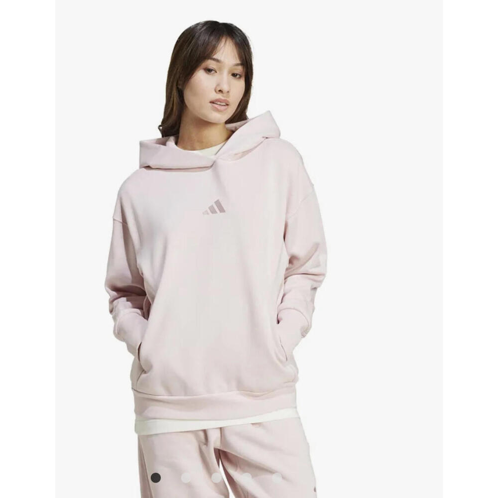 adidas sportswear W ALL SZN BF HD oversized pink hoodie women's